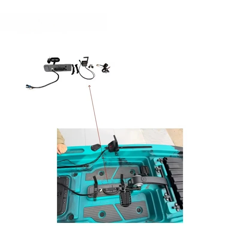 High Power 12/24V Motor for Propeller Pedal Drive Kayaks - Ex-Factory Wholesale Price for Outdoor Water Sports Equipment