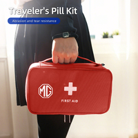 Car Portable Medicine Kit Outdoor First Aid Supplies Bag For Morris Garages MG 6 3 5 7 TF ZR ZS HS GS GT Hector RX5 RX8 Gundam