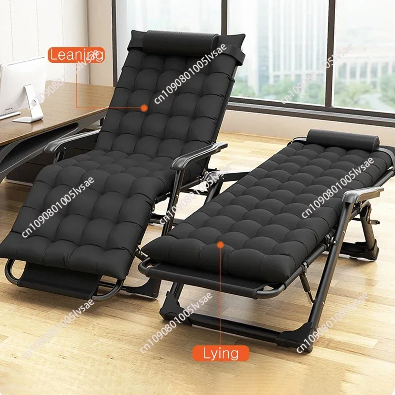 

Beach Courtyard Pool Terrace Folding Loungers with Pillows, Outdoor Loungers Camping Adults, Tanning
