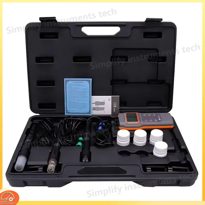 Digital Water Quality Meter AZ86031 Dissolved Oxygen Tester PH Conductivity Salinity Temperature Monitor Analyzer for