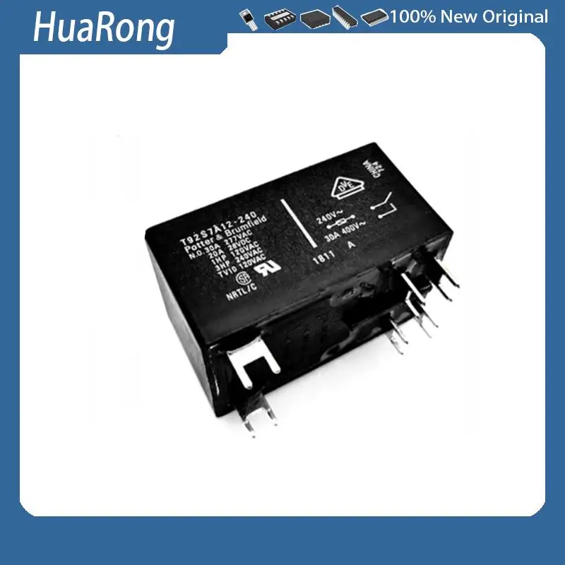 1Pcs/Lot  T92S7A12-240  30A  240VAC 6PIN