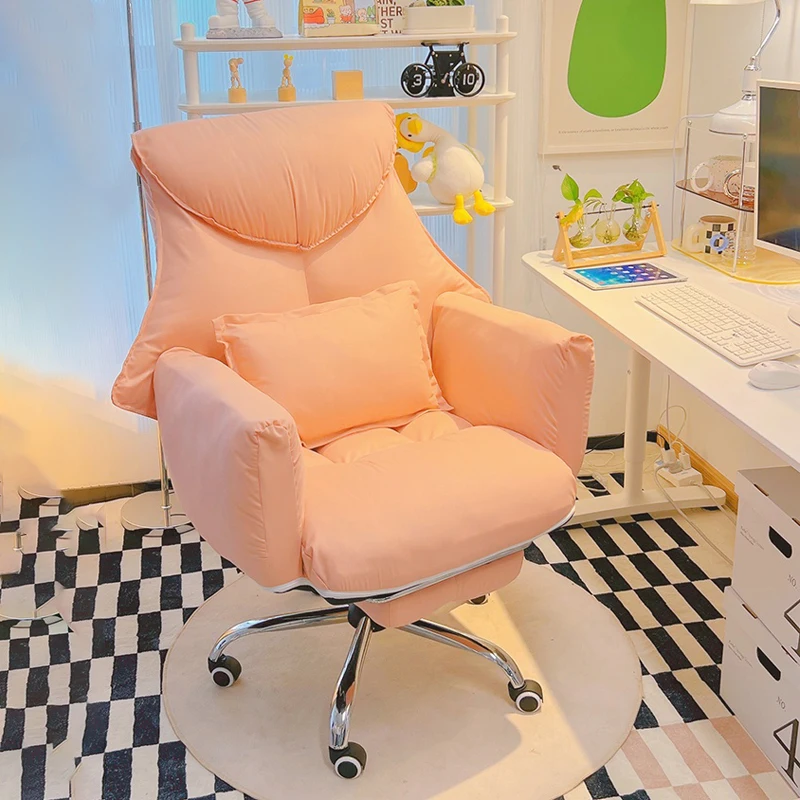 Girls' Bedroom, Nгровые Cтулья, Lazy Sofa Chair, Office, Home Anchor, Live Broadcast game chair, Lift, Can Lie Wider, Thicken