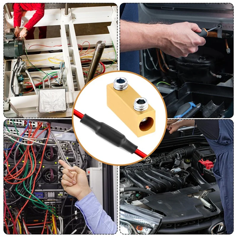 20 connettori per cavi calibro 8, connettore di aggancio 8 AWG terminale di collegamento cablaggio rapido 20A connettori terminali per cavi