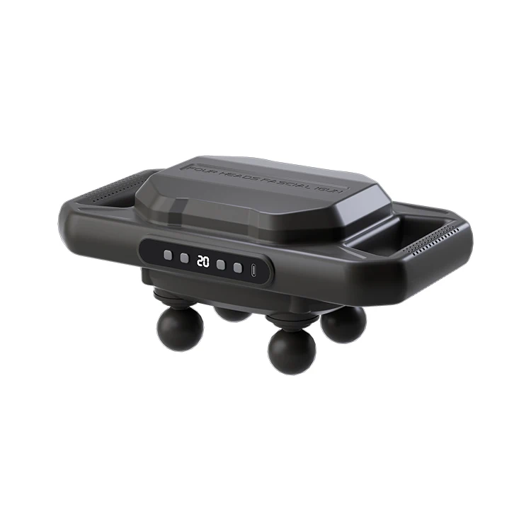 

Умная библиотека JINGBOYANG 4-головный массажер для спины, горячая распродажа, новый стиль, модный домашний массаж черного цвета, облегчение боли при целях для B