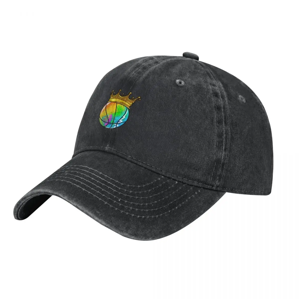 

Abstract Basketball with Crown Baseball Cap hiking hat Designer Hat Horse Hat Trucker Women's Beach Visor Men's