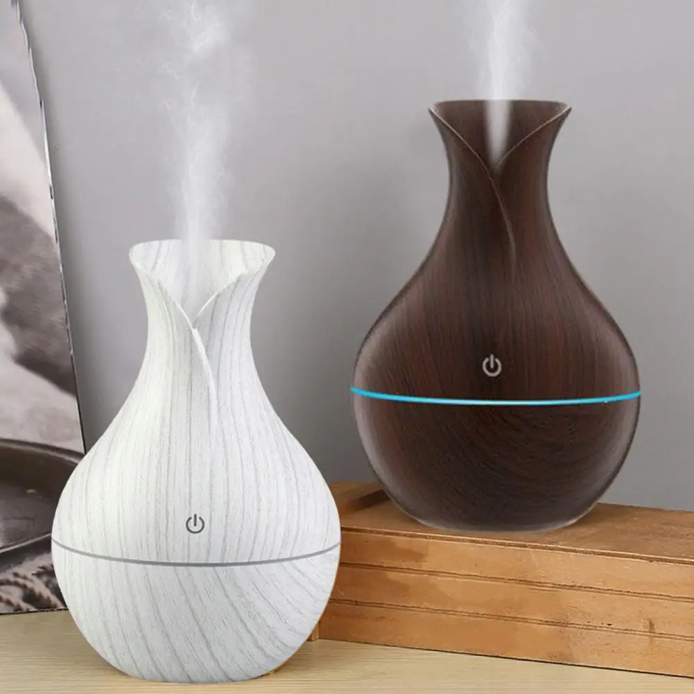 Desktop mini personal ultrasonic humidifier aromatherapy with colorful LED night light, office, bedroom, dorm room, USB power