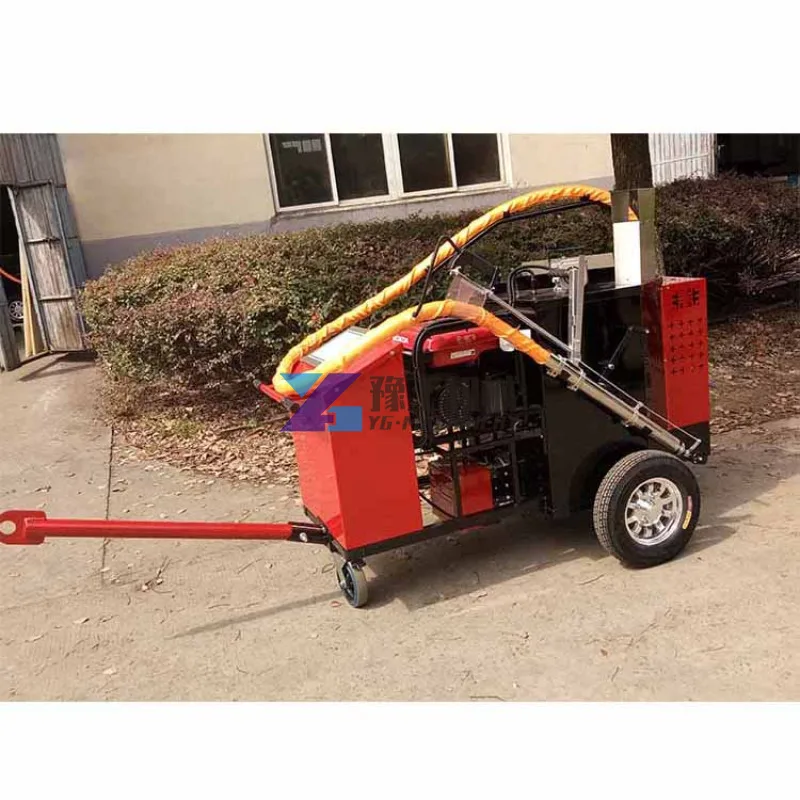 Small Trailer Road Crack Sealing Pavement Crack Repairing Filling Machine Bitumen Emulsion Sprayer with Good Price