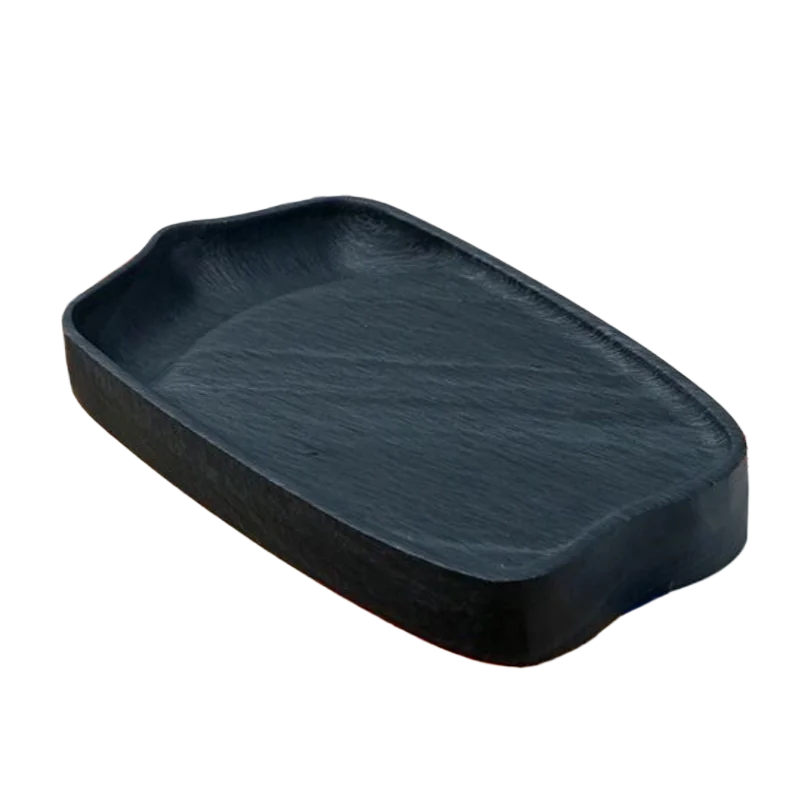 Chinese Inkstone Luowen Ink Stone Natural Duan Ink Slab Antique Ink Dish Beginner Calligraphy Writing Tool Chinese Painting Set