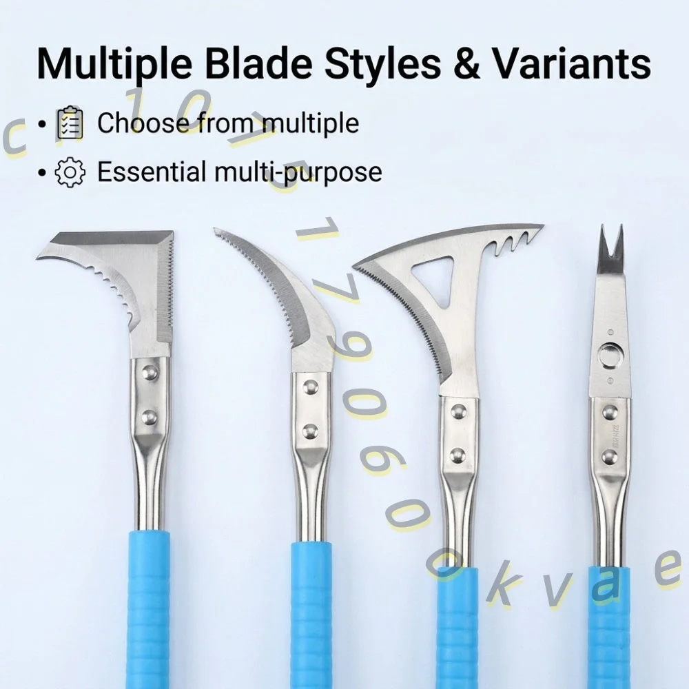 Multi-functional Weeding Sickle with Saw Edge: Effortless Lawn Care, Harvesting Tool, Pruning Saw & Grafting Knife
