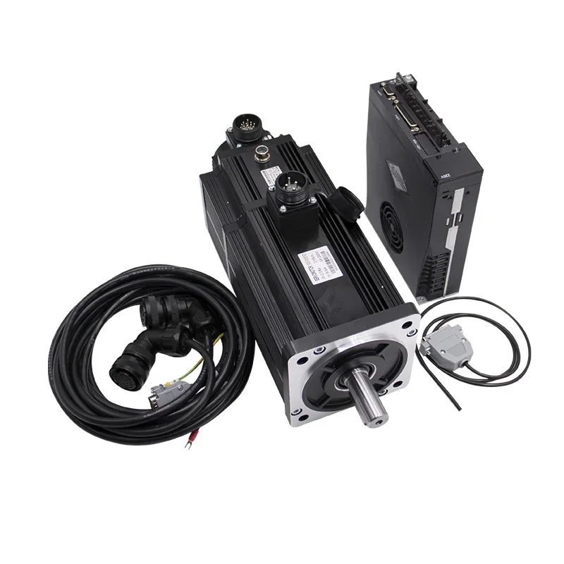 HLTNC 130ST-M15015 220V 2.3KW AC Servo Motor 2300W 1500RPM 15N.M. Single-Phase Ac Drive Permanent Magnet Matched Driver AASD-30A