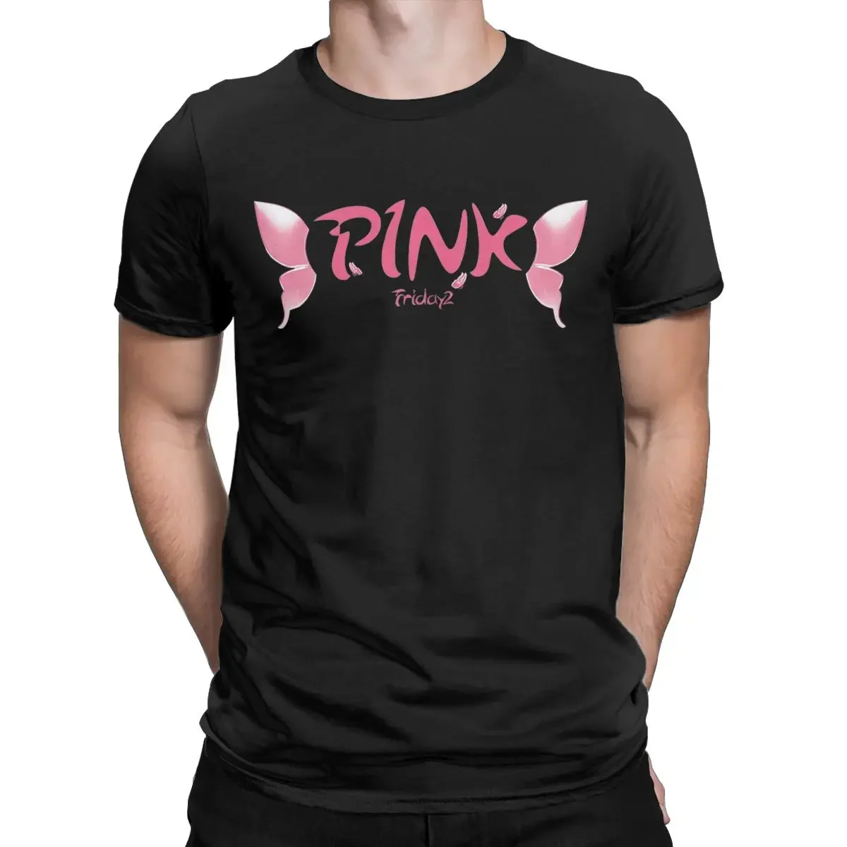 Nicki Minaj Pink Friday 2 Tour T-Shirts for Men Cool Cotton Tees Crew Neck Short Sleeve T Shirt Gift Idea Clothing