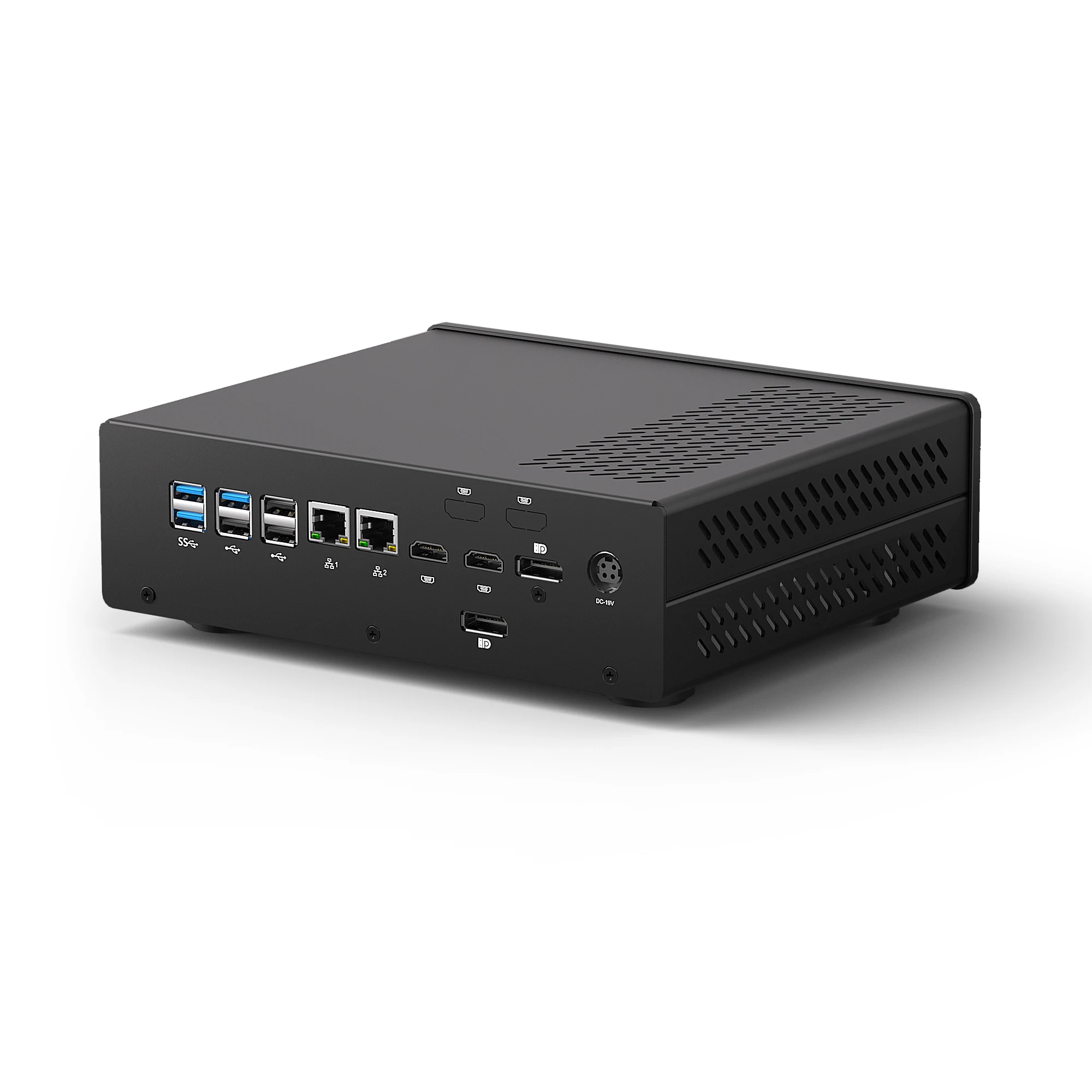 

Hystou High Performance Business Office AI Mini PC RTX 5050 8GB GDDR6 Core Ultra 5 125H Ultra 7 HD 4K DP 4 Display Computer