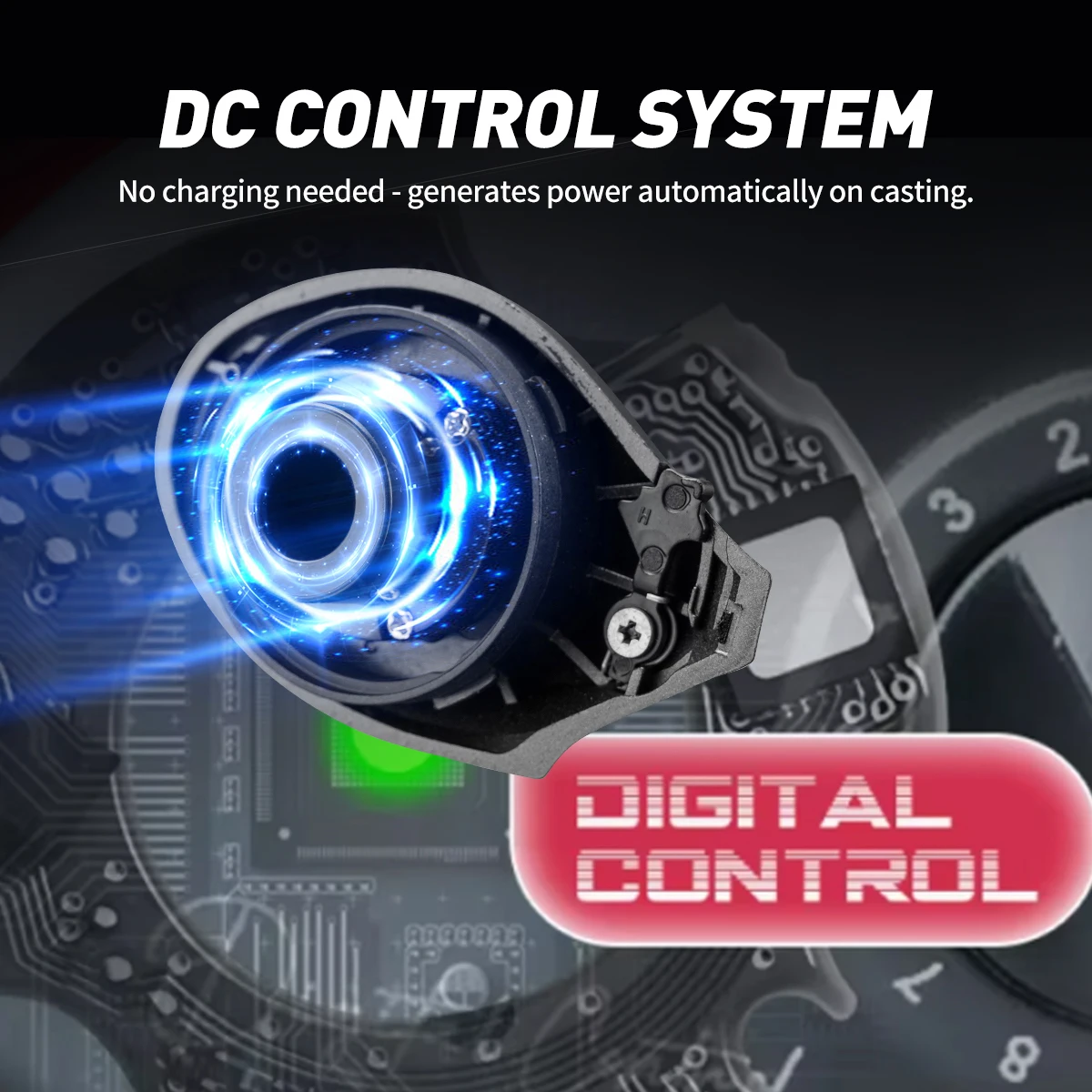 Digital Control Fishing Reel D - đánh giá và giá Spincast Reel