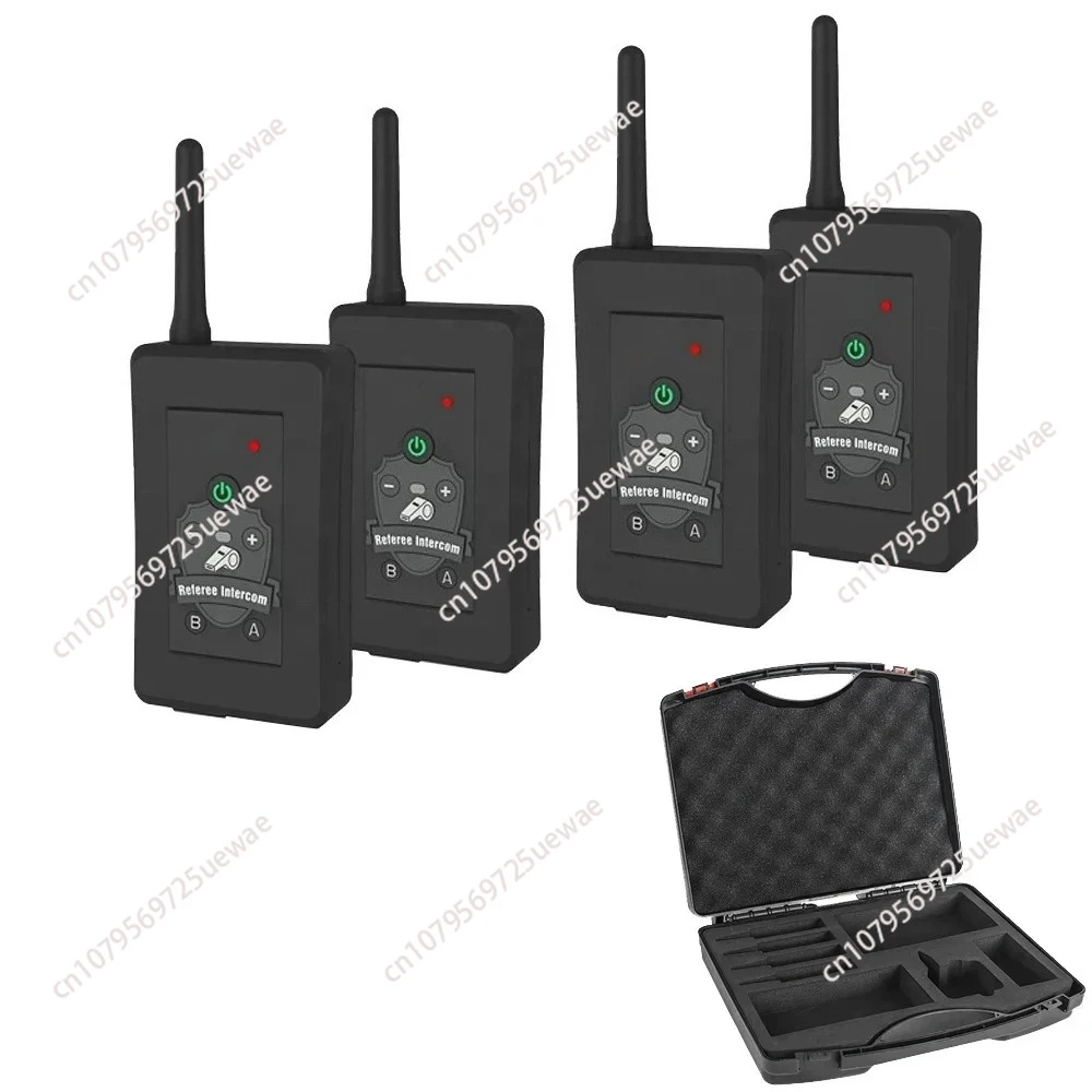 

for EJEAS FBIM Soccer Intercomunicador 4-Referee Full Duplex 2 Way Bluetooth Communication System Football Referee Intercom
