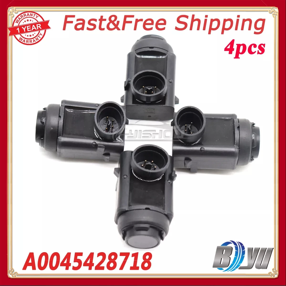 

4PC 0045428718 NEW PDC PARKING SENSOR FOR MERCEDES-BENZ W203 W211 W220 W209 W210