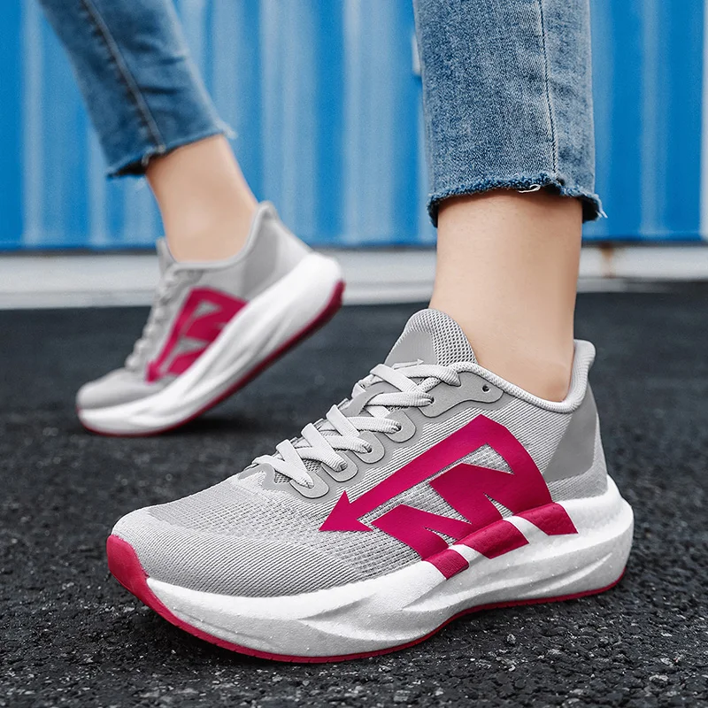 Marathon Men Women Lightweight Speciality Carbon Board Sneakers Running Shoes Sports Shoes Trend Athletic Breathable Women