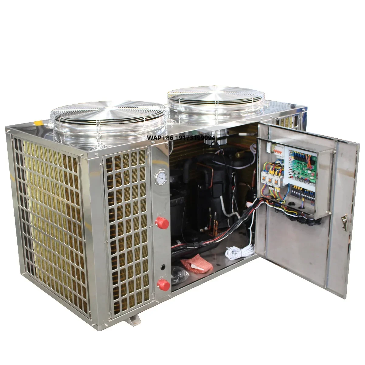 Max 80 Degree C air to Water Heat Pump High Temperature Heat Pump