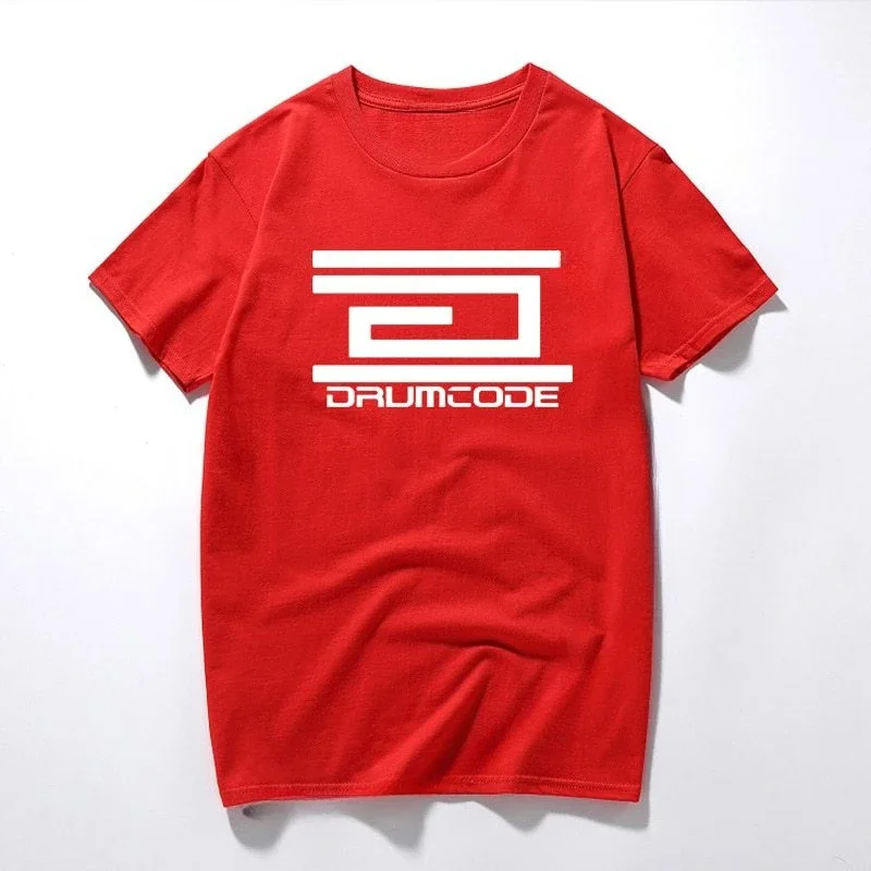 New fashion Summer Tshirts Drumcode Records Adam Beyer Swedish Techno Slam Joey Beltram Maceo Plex O Neck Shirt Plus Size Shirt