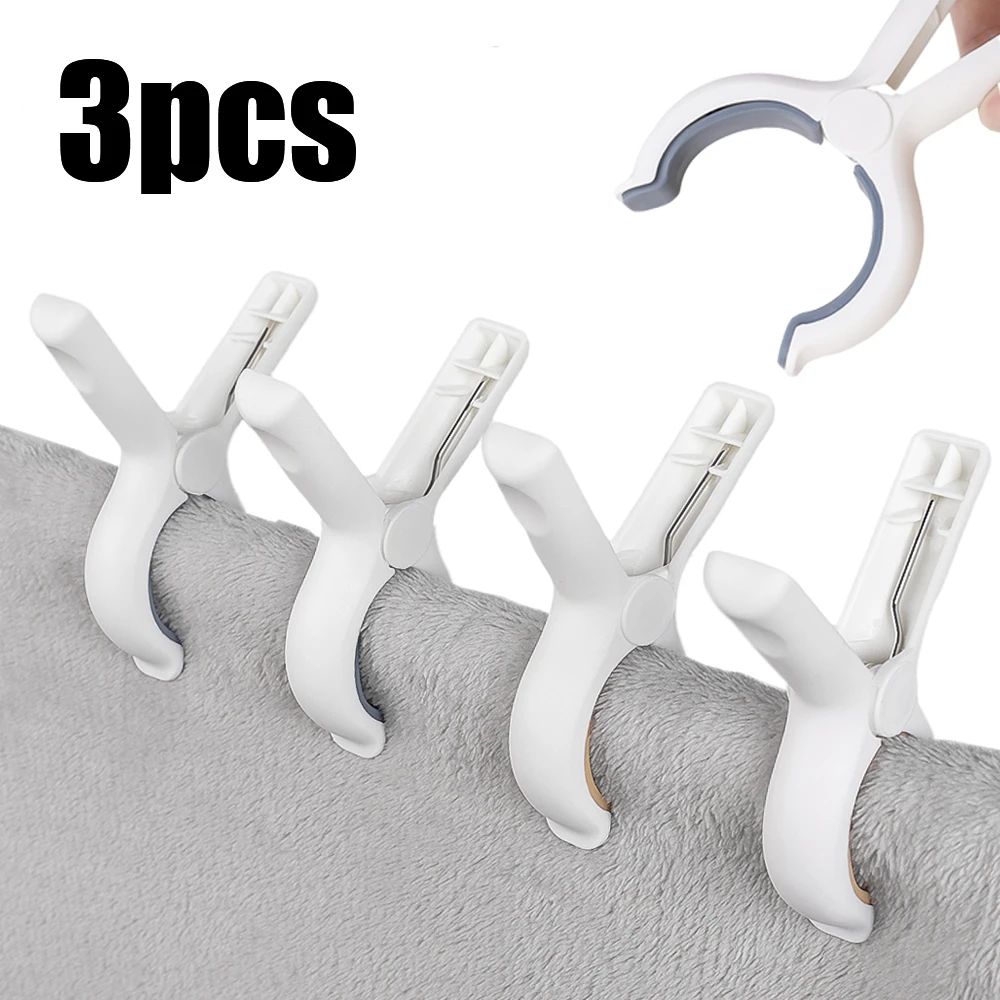 

Plastic Clothes Clips Strong Windproof Single Clothespins Non-slip Clothes Clips Cotton Quilt Towel Organizer Home Storage Tools