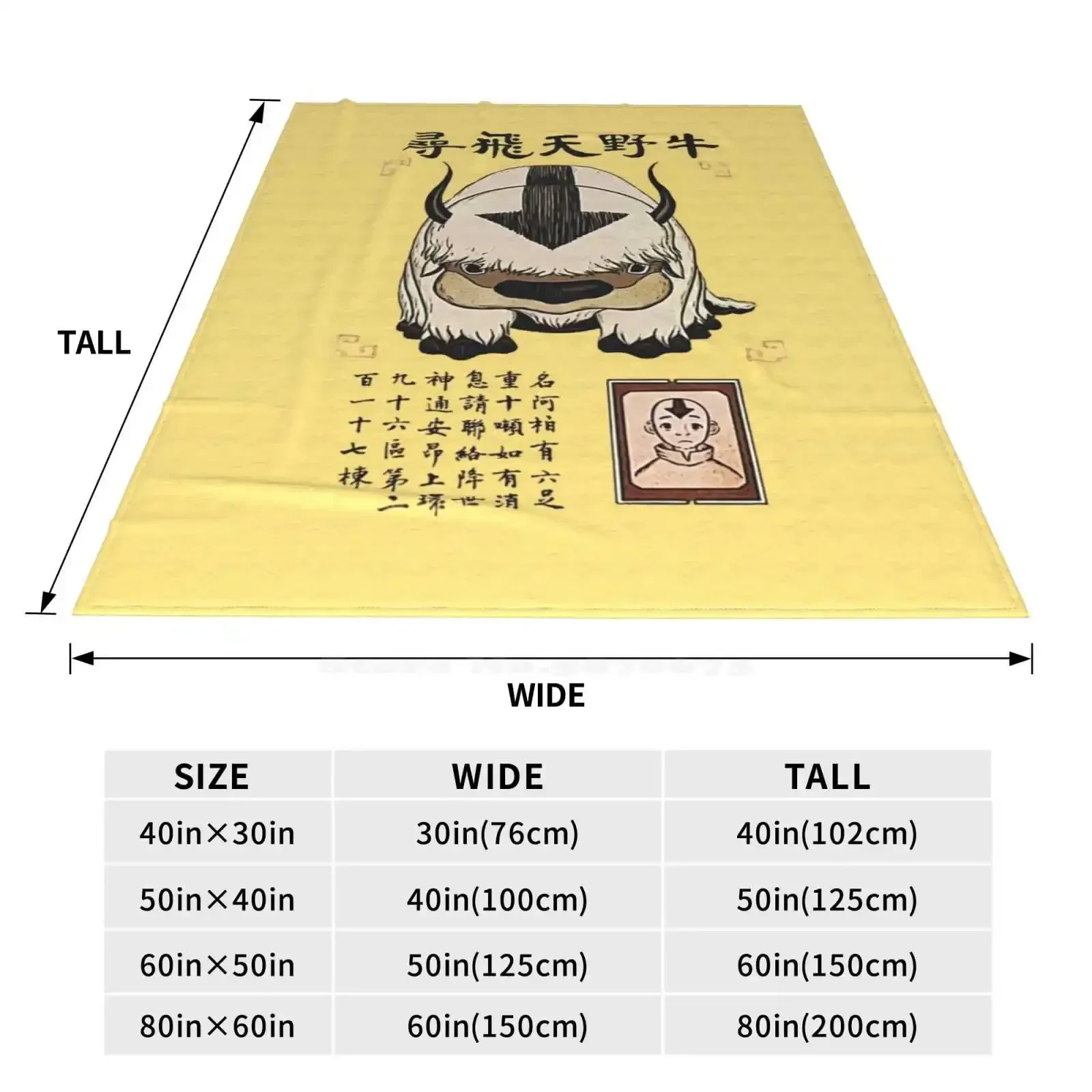بطانية رمي دافئة ناعمة ، أسطورة Aang Katara ، Zuko Sokka ، البيسون الطائر ، سماء الفريق ، عناصر الهواء ، ماء النار ، الأرض