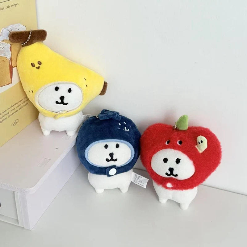 10cm Kawaii Mini Idol Doll Clothes Cute Apple Banana Blueberries Hat Plush Doll Clothes Accessories Fans Kids Collection Gifts