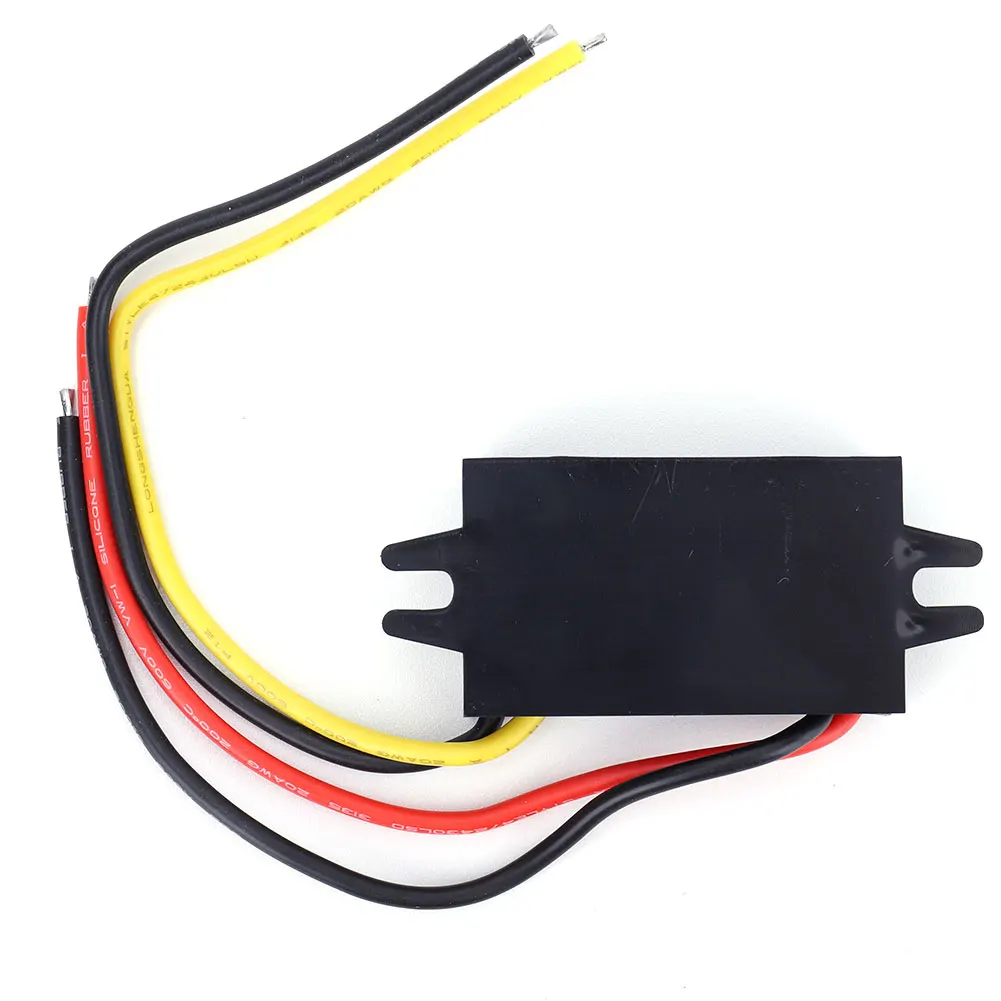 12V To 5V 3A 15W Buck Converter Module Waterproof CPT Reduced Voltage Regulator Wire Interface