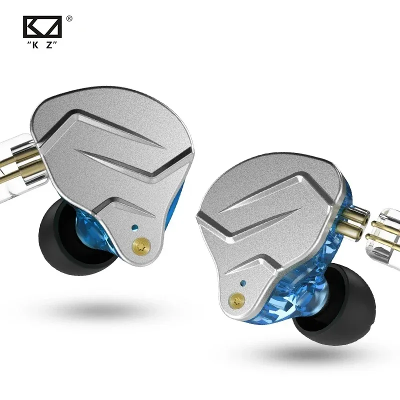 Fone de Ouvido KZ ZSN Pro com Driver Dinâmico Híbrido e Cabo Destacável
