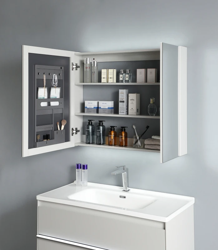 

Современный квадратный керамический лаковый деревянный шкаф, настраиваемый домашний туалетный столик для ванной комнаты, качество квартиры, гарантированное для использования в отеле, виллы