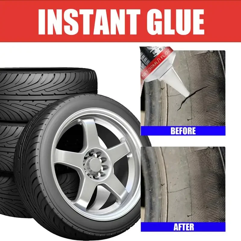 

Tire Glue Repair Quick-Fix Glue Repair Sidewall Repair Sealant For Car Gasket Sealer Rubber Adhesive Truck