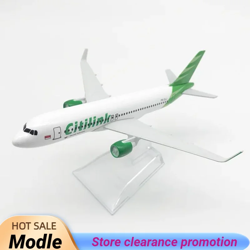 

16CM Indonesia Liancheng AirbusA320 Diecast Aviation Plane Collectible Miniature Toys for Boys Dropshipping