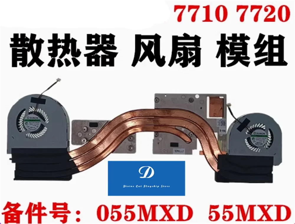 

FOR Dell Precision 7710 7720 M7710 M7720 055MXD AT1TT004ZSL NV Graphics Card Fan Cooling Module