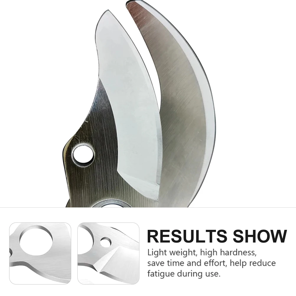 

2 Pcs Pruning Shears Blade Gardening Trowels Pruners Tools Stainless Sk5 Cordless Branch Crusher