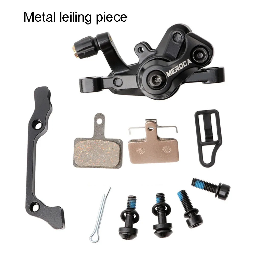 MTB Mechanical Disc Brake Caliper Rotor 160MM Alloy Clip Front And Rear Bicycle Accessories Mechanical Brakes Calipers