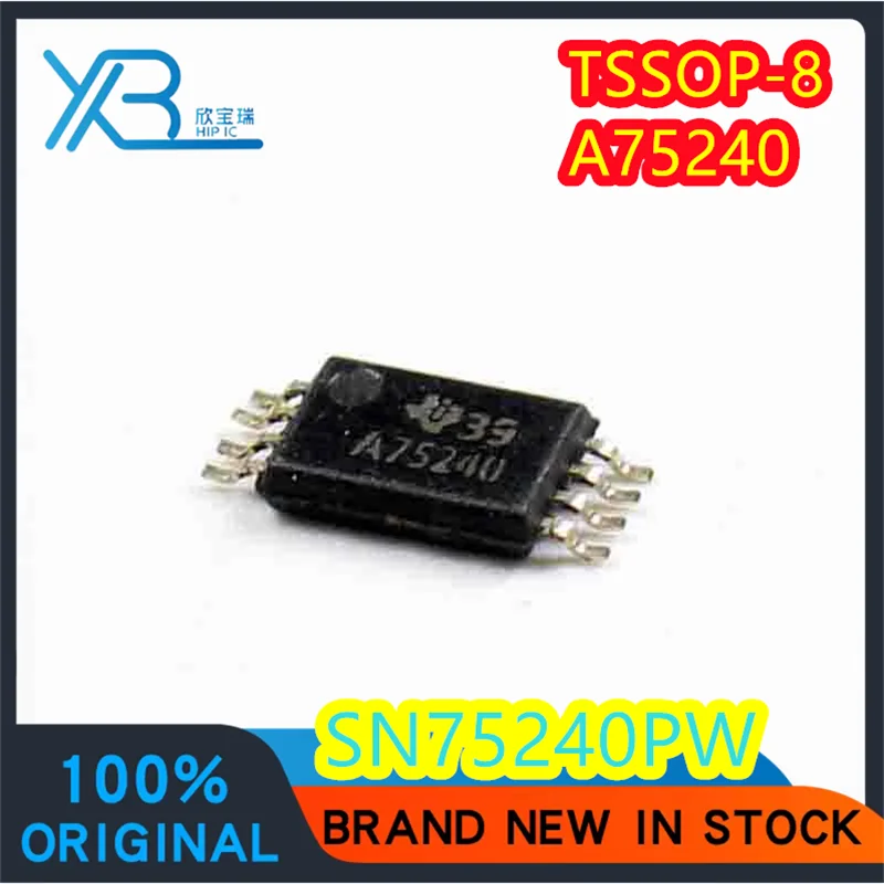 (4/50 pieces) SN75240PW SN75240 A75240 TSSOP-8 Overvoltage Current Temperature Device IC Guaranteed to work quickly and delivere