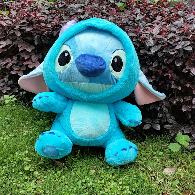 35/50/60cm Disney Plush Toys Lilo & Stitch Kawaii Anime Blue Stich Blueberries Plushie Stuffed Dolls Pillow Gifts for Childrens