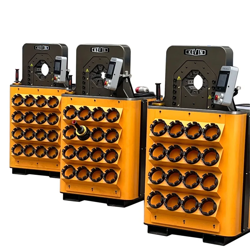 Máquina prensadora de mangueras a la venta, accesorios para mangueras hidráulicas, máquina prensadora China/engarzadora de mangueras usadas