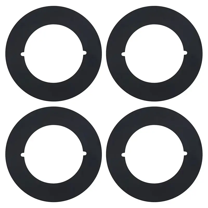 IALJ-For Repairing Damaged Door Locks Replacement 4 Pcs Door Knob/Deadbolt Reinforcement Plate