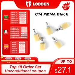 Sirona C14 B40 PMMA Block Dental Laboratory Dental Resin Block for CAD CAM CEREC Dental Supplies Dentist Materials For LODDEN