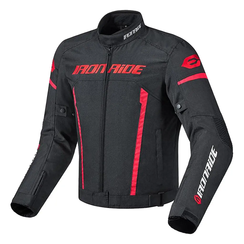 Motorcycle Summer Jacket Armour Protection Waterproof Mesh Touring Moto Clothing for Men Riders
