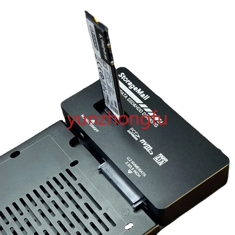 U.2 SSD Hard Disk Box M.2   Dock SATA    Video Post Dit Clip  to USB