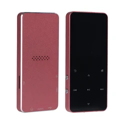 New 1.8 Metal MP3 Walkman Bluetooth MP4 Music Player With Built-in 16GB Pluggable Lossless Music Player Touch Screen