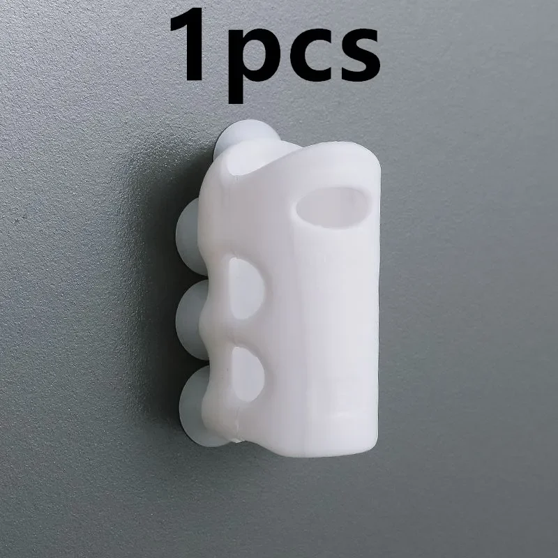 Shower Head Holder Bracket Wall Mount Suction Cup Punch-free Bathroom Shelf Rack Douche Accessory