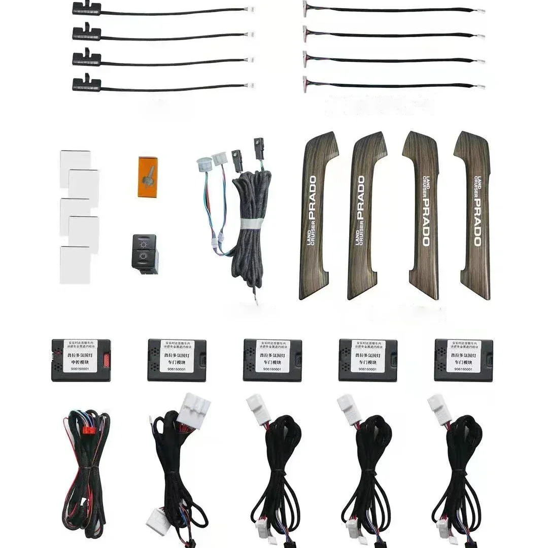 

2025 Hot Sale Auto Lighting System Ns Atmosphere Light Led Multi Colors Car Ambient Lighting for Toyota Prado