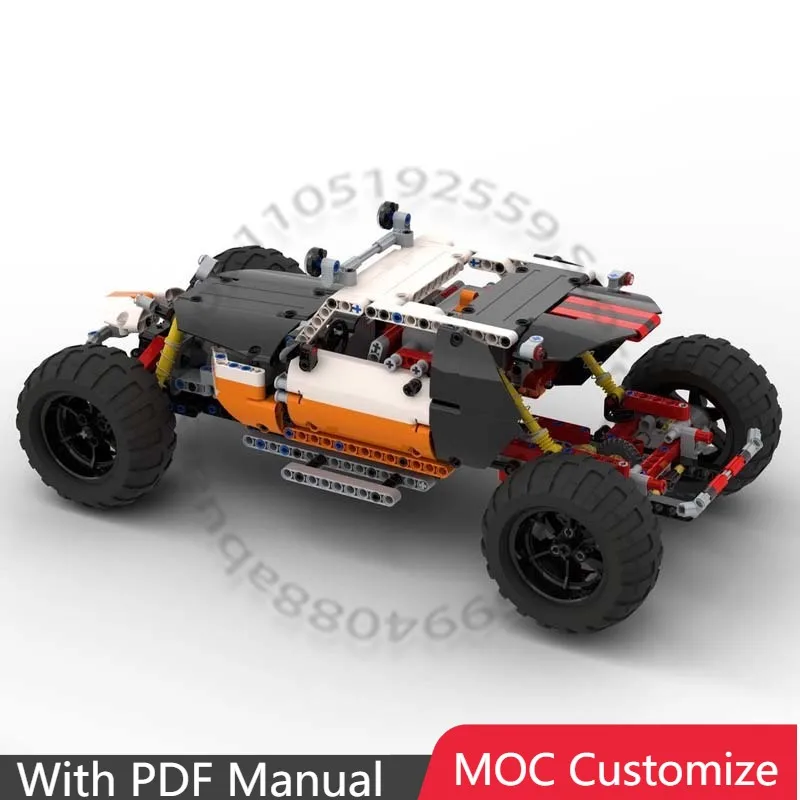 

624 PCS Supercar 9398 Buggy MOC Customize Modular Building Block Brick Kids Creative Design Simple Model DIY Festival Toy Gift