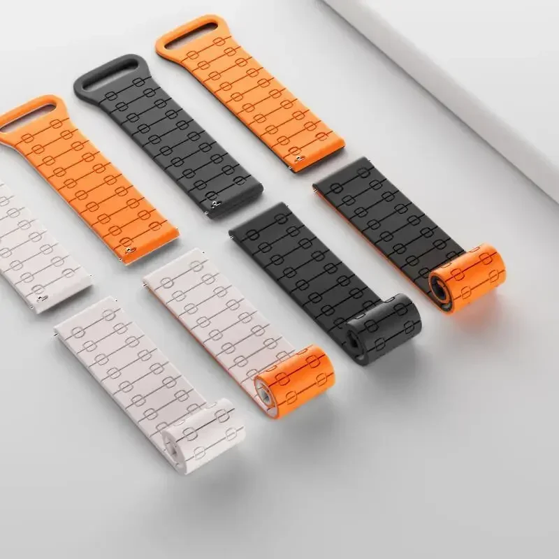 22mm Magnetic Silicone Band For COROS APEX Pro/APEX 2 Pro Sport  Bracelet Strap For COROS PACE 3/APEX 46mm Wristband Correa Belt