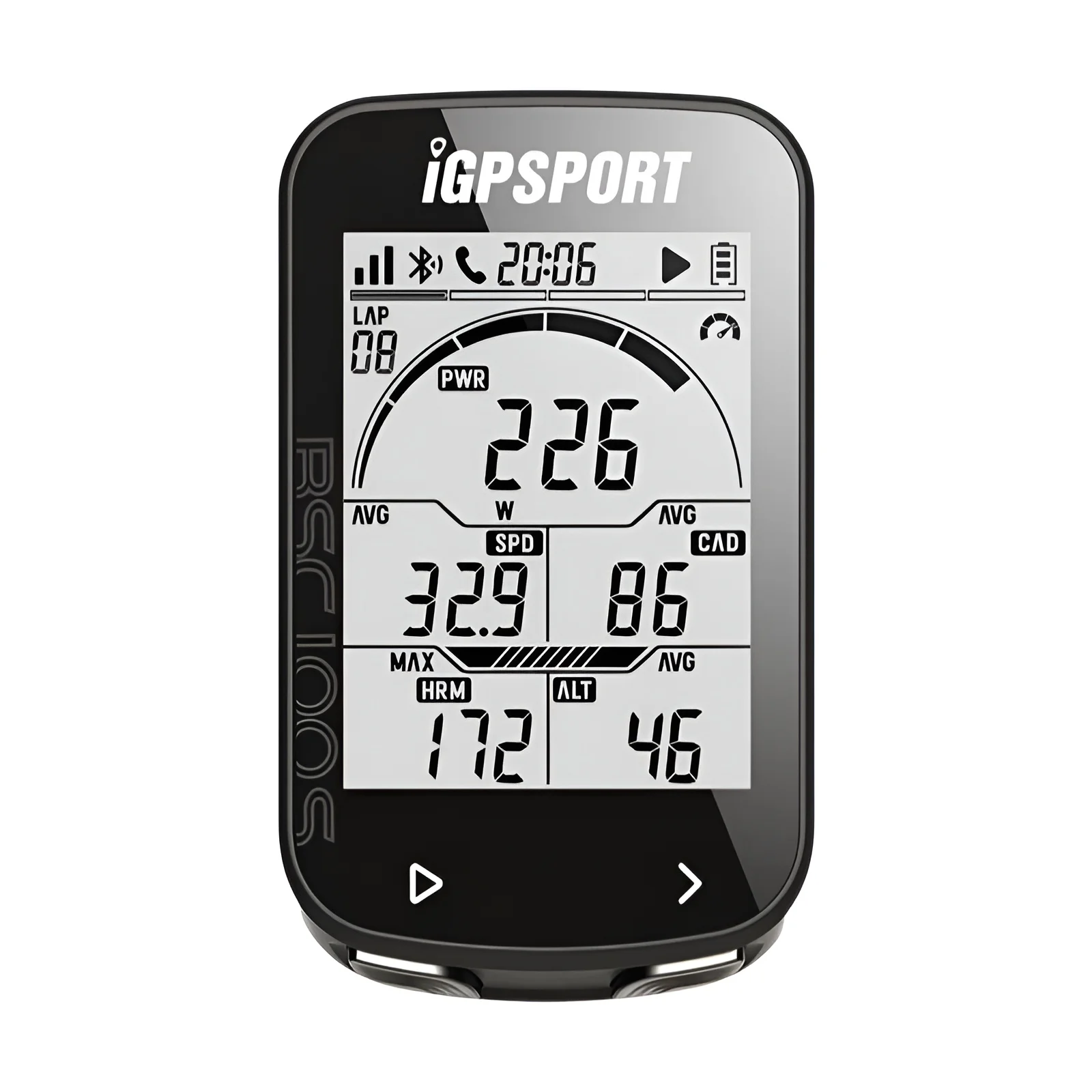 Computador de bicicleta gps igpsport bsc100s ciclo velocímetro sem fio cronômetro digital ciclismo odômetro computador ciclismo
