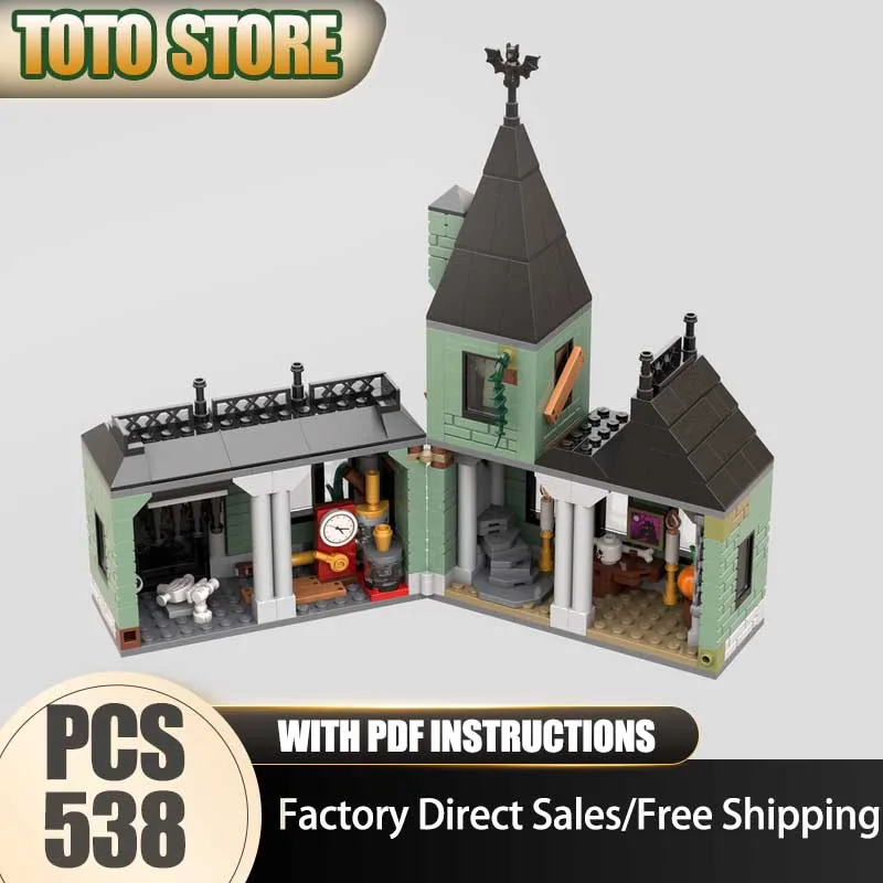 

Конструктор Movie Model Moc: Модель Особняка Алхимика, Технологичные Модульные Блоки, Подарки, Рождественские Игрушки, Наборы для Сборки DIY