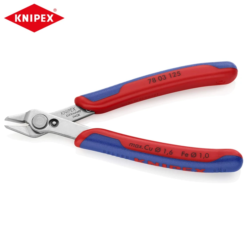 KNIPEX 78 03 125 Electronic Super Knips Precision Pliers 5''