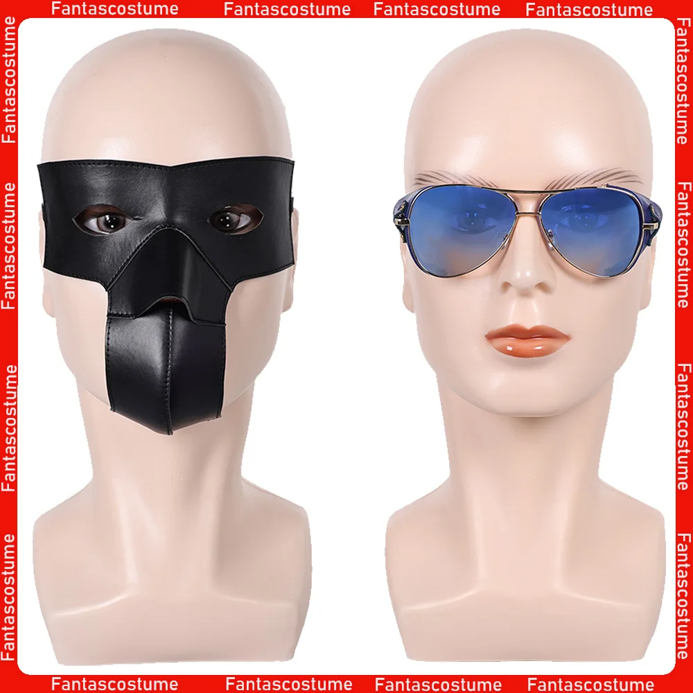 

Mister Cosplay Terrific Latex Masks Metamorpho Eyeglasses Movie Roleplay Masquerade Eyewear Halloween Disguise Costume Props
