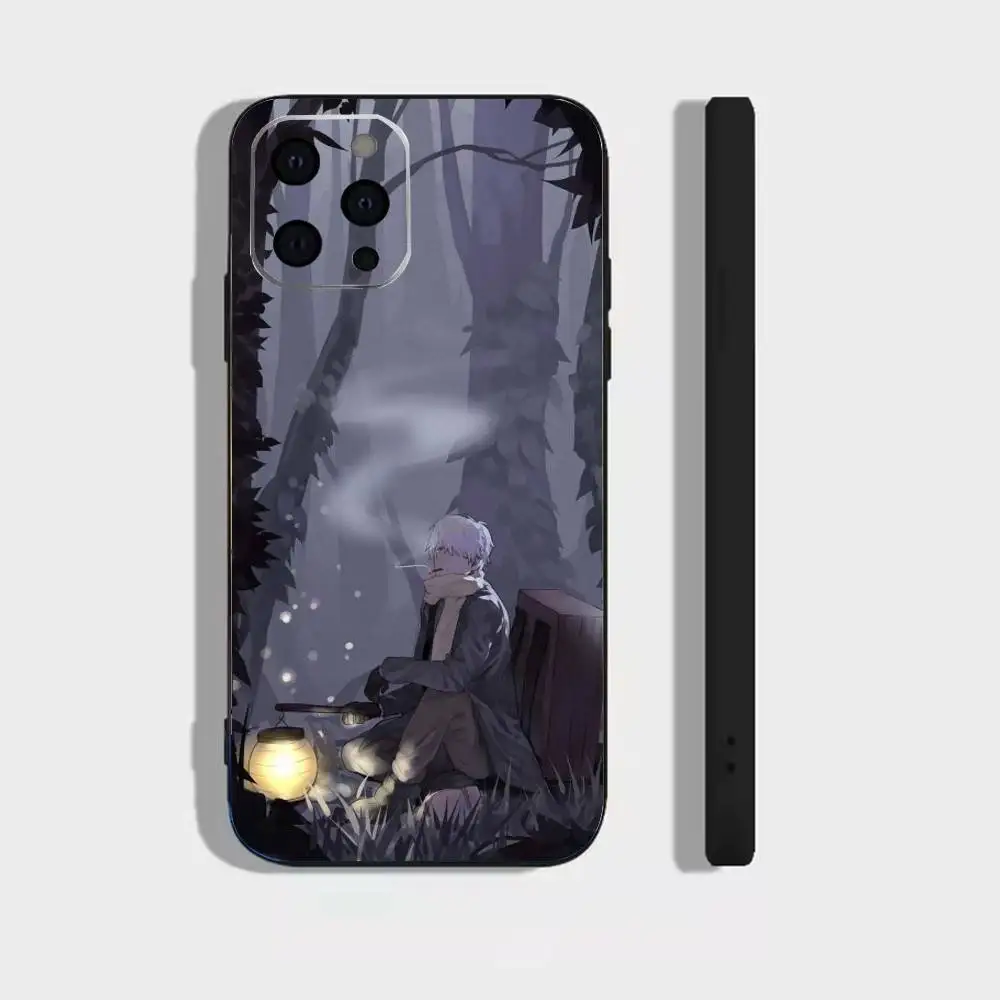 Mushishi Ginko  Phone Case For iPhone 17, 16,15,14,13,12,11 Plus,Pro Max, Others Soft Black Cover view 4